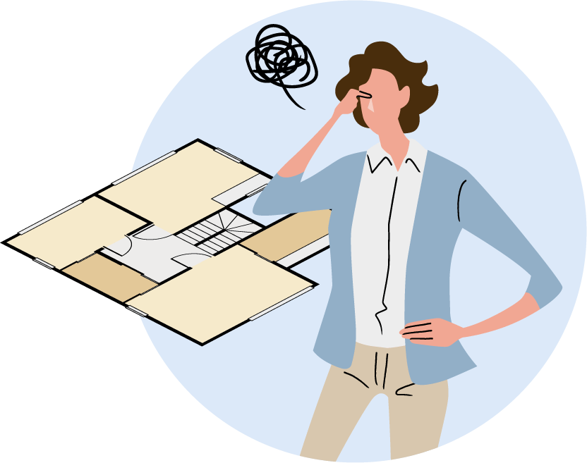 間取りが使いづらい