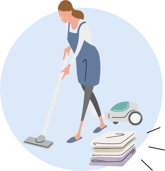 片付かない・収納が少ない