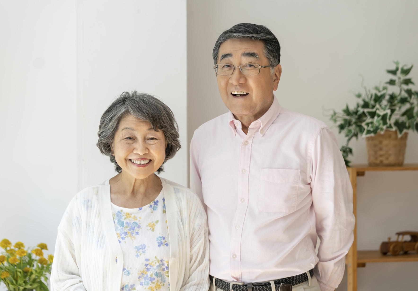 孫が遊びに来るのを楽しみにできる家に。段差もなくなり安心です。