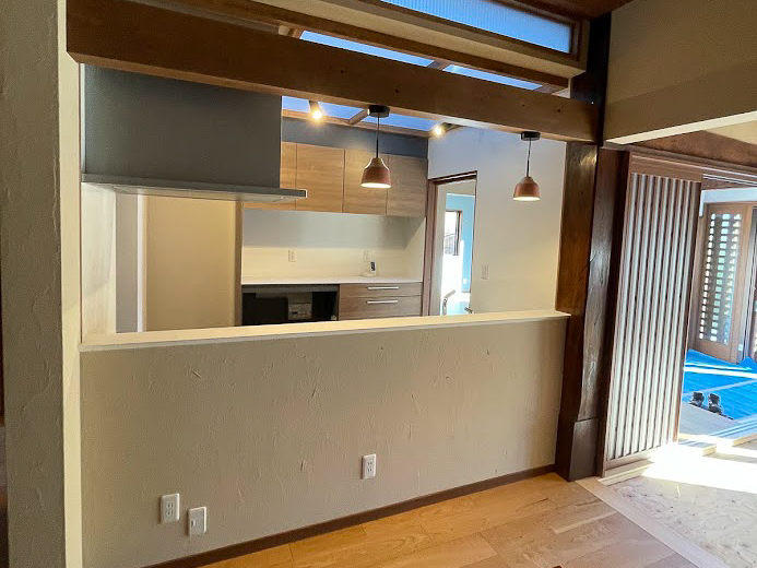 リフォーム後のキッチン