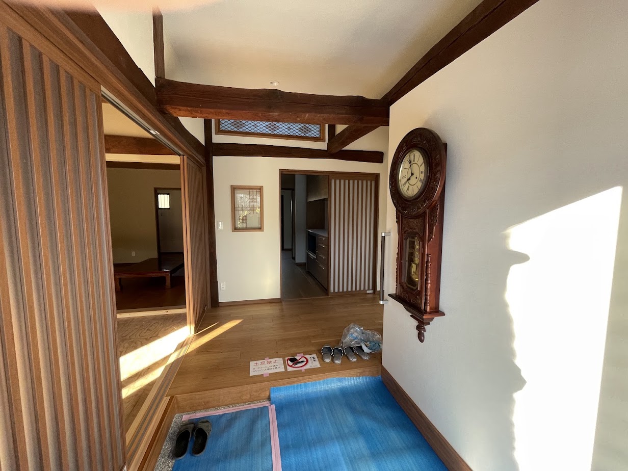 リフォーム後の玄関