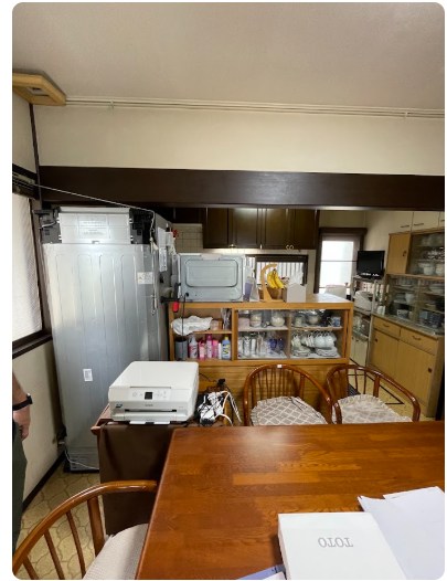 水回りリノベーションですっきりとしたLDKを実現した施工事例