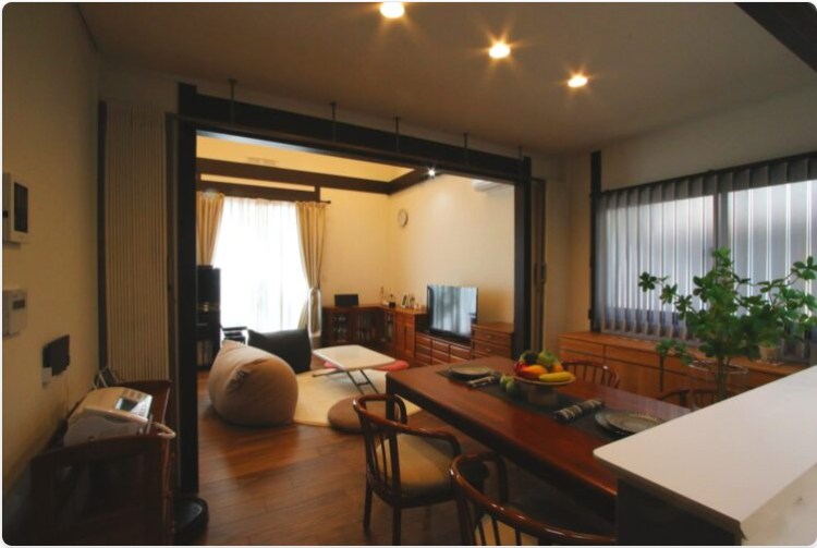 水回りリノベーションですっきりとしたLDKを実現した施工事例